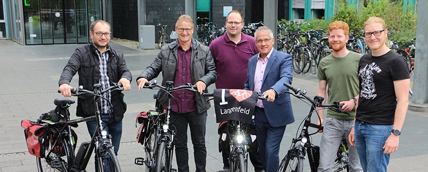 2Rad Lampenscherf Hilden: Vier Pedelecs für die Stadtverwaltung Langenfeld 2Rad Lampenscherf Hilden: Vier Pedelecs für die Stadtverwaltung Langenfeld