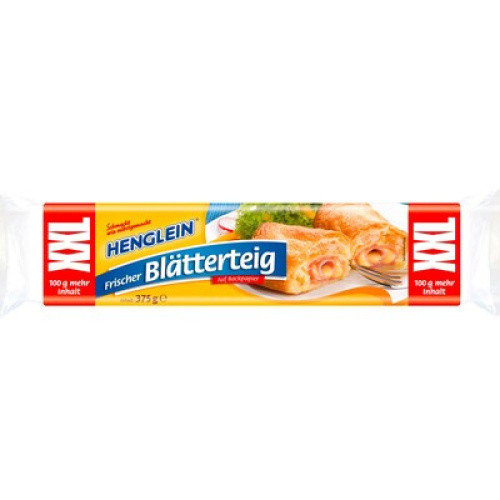Blätterteig XXL frisch 375g Blätterteig XXL frisch 375g