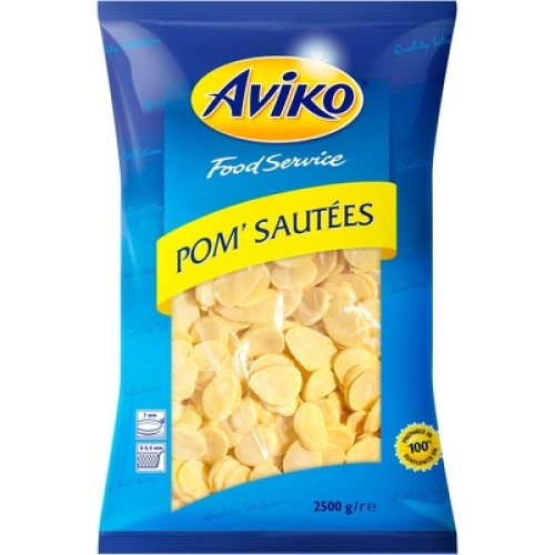 Bratkartoffeln in Scheiben ´Pom´Sautees´ TK 2,5 kg Bratkartoffeln in Scheiben ´Pom´Sautees´ TK 2,5 kg