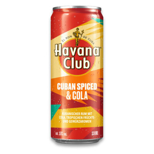 Havana Club Cuban Spiced & Cola 10% 0,33L Havana Club Cuban Spiced & Cola 10% 0,33L