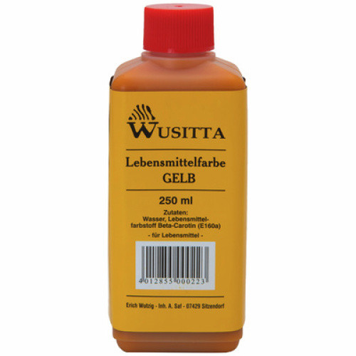 Lebensmittelfarbe gelb 250ml Lebensmittelfarbe gelb 250ml