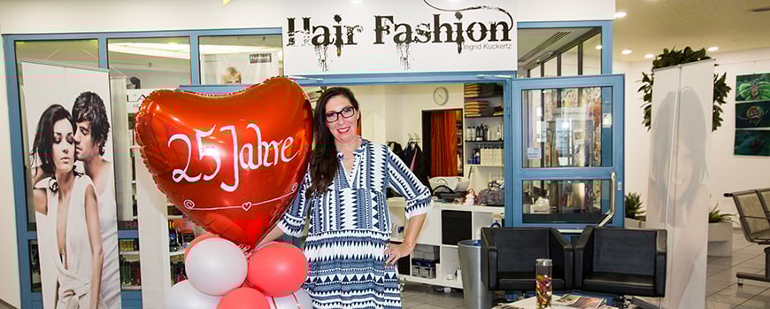 Am zweiten Mai 2019 feierte Frisörmeisterin Ingrid Kuckertz in Ihrem Frisörsalon „Hair Fashion“ im Dormagener Krankenhaus ihr 25 jähriges Jubiläum. 
