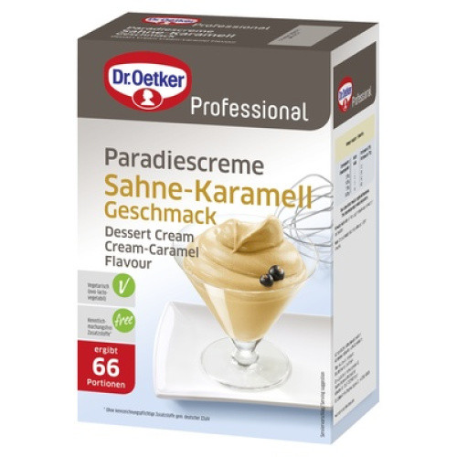 Dessertcreme Sahne-Karamell-Geschmack ohne Kochen 1kg (erg. ca.66x75g) Dessertcreme Sahne-Karamell-Geschmack ohne Kochen 1kg (erg. ca.66x75g)
