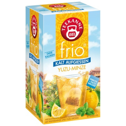 Frio Yuzu-Minze Früchteteemischung 18x2,5g Frio Yuzu-Minze Früchteteemischung 18x2,5g