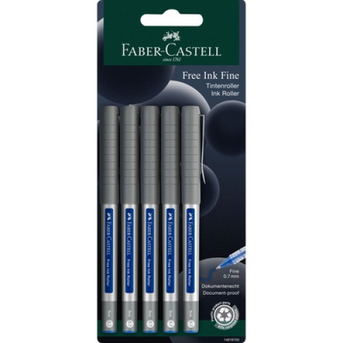 Tintenroller UB EYE UB-157 blau 5St Tintenroller UB EYE UB-157 blau 5St