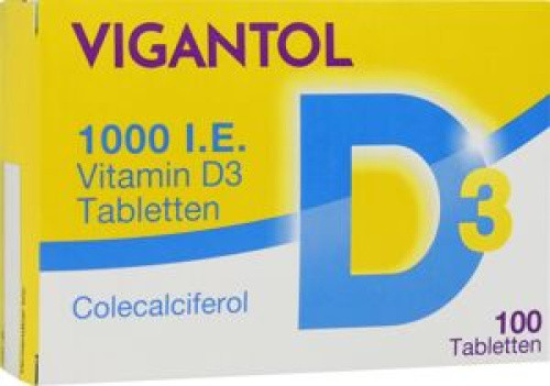 Vigantol 1000 I.E. Vitamin D3 Tabletten Vigantol 1000 I.E. Vitamin D3 Tabletten