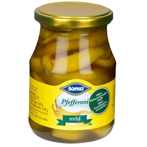 Pfefferoni mild 370 ml 370ml Pfefferoni mild 370 ml 370ml