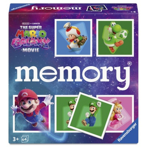 Das Super Mario memory® bringt die beliebten Figuren aus dem Super Mario Universum auf 64 Bildkarten Das Super Mario memory® bringt die beliebten Figuren aus dem Super Mario Universum auf 64 Bildkarten