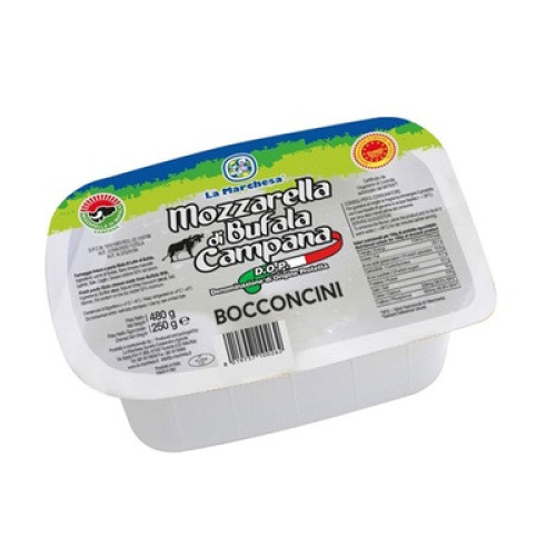 Büffel Mozzarella Minis DOP 52% frisch 250g Büffel Mozzarella Minis DOP 52% frisch 250g