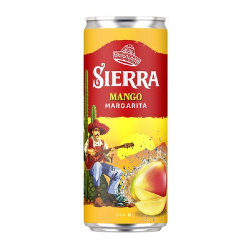 Mango Margarita 10% Cocktail 0,25l Mango Margarita 10% Cocktail 0,25l