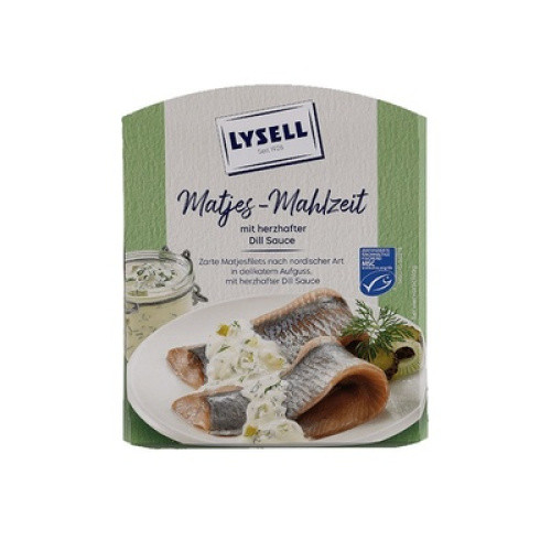 MSC Lysell Matjes-Mahlzeit mit Dill frisch 200g MSC Lysell Matjes-Mahlzeit mit Dill frisch 200g