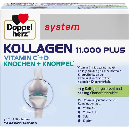 Doppelherz Kollagen 11.000 Plus system Ampullen Doppelherz Kollagen 11.000 Plus system Ampullen