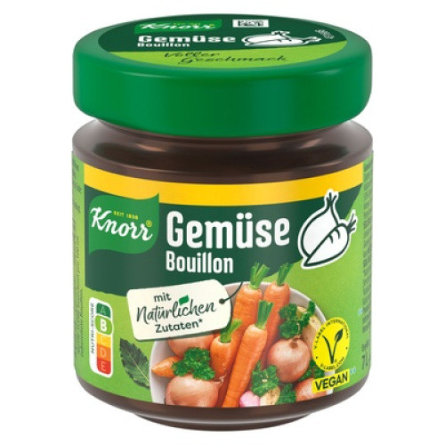 Knorr Gemüse-Bouillon 126g (erg. 7,0l) Knorr Gemüse-Bouillon 126g (erg. 7,0l)