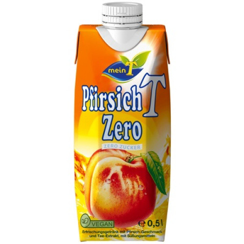 Pfirsichtee zero 0,5l Pfirsichtee zero 0,5l