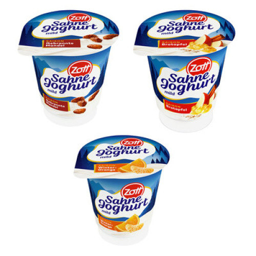 Sahnejoghurt Winter sortiert frisch 140g Sahnejoghurt Winter sortiert frisch 140g