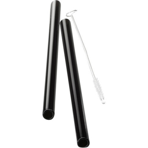 GlaStrinkhalm ´FUTURE´ 18 cm schwarz 4St GlaStrinkhalm ´FUTURE´ 18 cm schwarz 4St