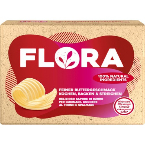 Flora Butteralternative 79% ungesalzen frisch 250g Flora Butteralternative 79% ungesalzen frisch 250g