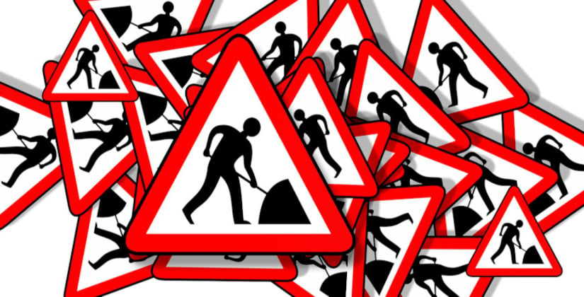 Der Verkehr wird ab sofort umgeleitet