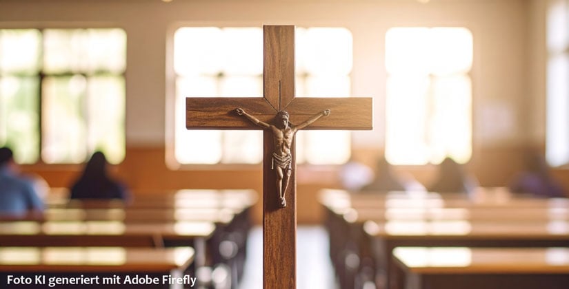 Urteil: Religiöse Symbole dürfen keine Pflichtbegegnung sein – Religionsfreiheit von zwei Schülerinnen verletzt Urteil: Religiöse Symbole dürfen keine Pflichtbegegnung sein – Religionsfreiheit von zwei Schülerinnen verletzt