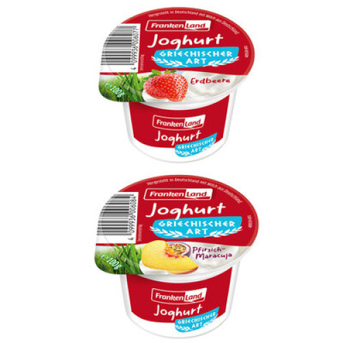 Joghurt Griechischer Art sortiert 8% frisch 100g Joghurt Griechischer Art sortiert 8% frisch 100g