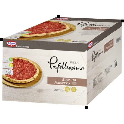 Pizza Perfettissima Base Pomodoro vorgebacken TK 10x285g Pizza Perfettissima Base Pomodoro vorgebacken TK 10x285g