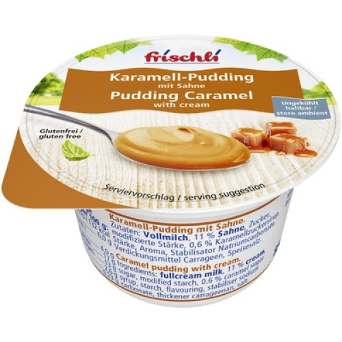 Karamell-Pudding mit Sahne 85 g Karamell-Pudding mit Sahne 85 g