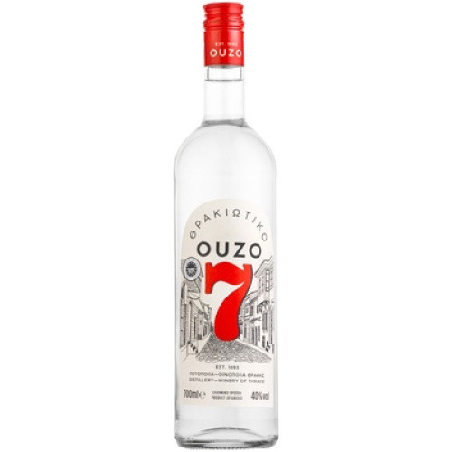 Thracian Ouzo 7 40% 0,7l Thracian Ouzo 7 40% 0,7l