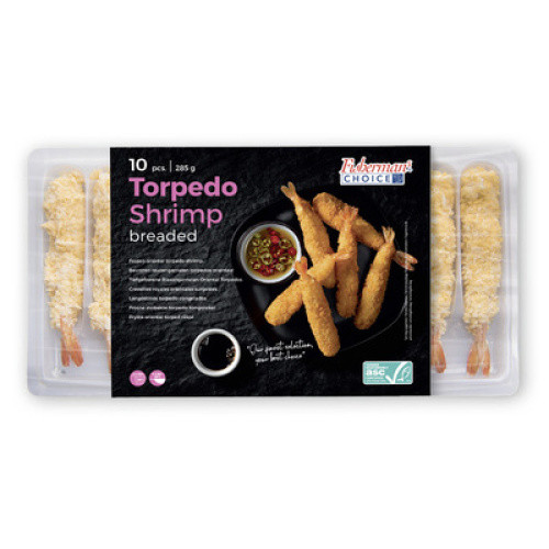 Shrimps in Knusperpanade TK 285g Shrimps in Knusperpanade TK 285g