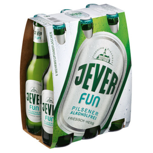 Jever Fun Alkoholfrei 6x0,33L Jever Fun Alkoholfrei 6x0,33L