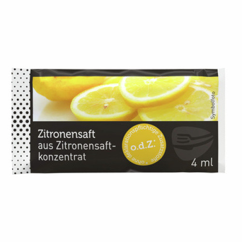 Zitronensaft 100x4ml Zitronensaft 100x4ml