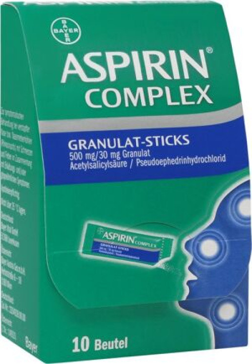 Aspirin Complex Granulat-Sticks 500mg/30mg Granula Aspirin Complex Granulat-Sticks 500mg/30mg Granula