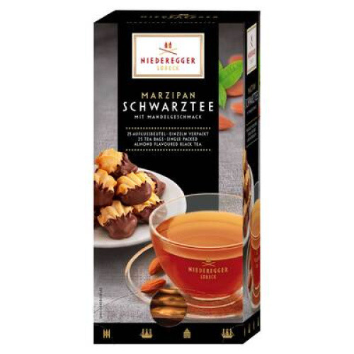Niederegger Marzipan Schwarztee 25x1,75g Niederegger Marzipan Schwarztee 25x1,75g