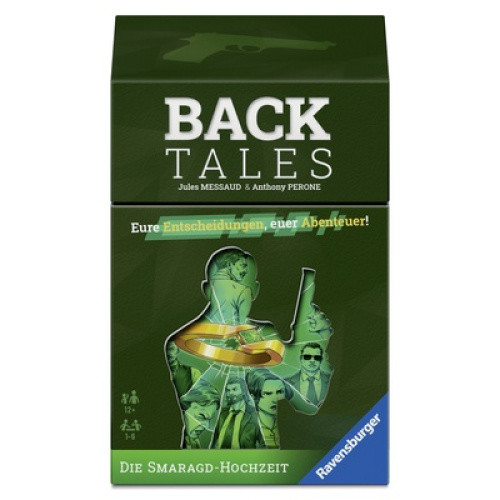 Back Tales, Die Smaragd-Hochzeit ist ein kooperatives Abenteuer- und Rätselspiel für 1 bis 6 Spieler Back Tales, Die Smaragd-Hochzeit ist ein kooperatives Abenteuer- und Rätselspiel für 1 bis 6 Spieler