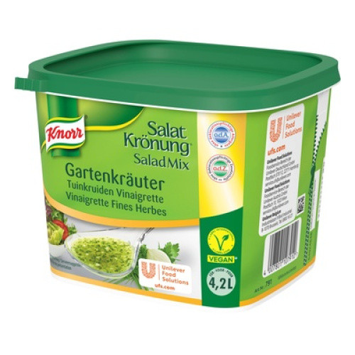 Salatkrönung Gartenkräuter 500g (erg. 4,2l) Salatkrönung Gartenkräuter 500g (erg. 4,2l)