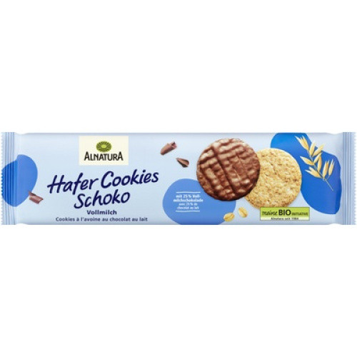 Bio Hafercookies Schoko Vollmilch 200g Bio Hafercookies Schoko Vollmilch 200g