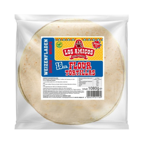 Flour-Tortillas 25cm 1080g(18St) Flour-Tortillas 25cm 1080g(18St)