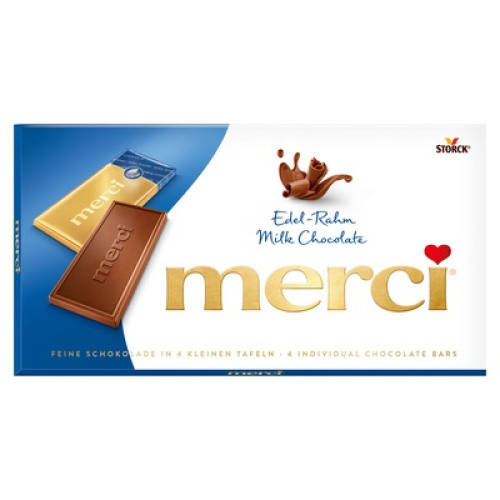 Merci Schokolade Edel-Rahm 100g Merci Schokolade Edel-Rahm 100g