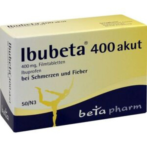 Ibubeta 400 akut Filmtabletten Ibubeta 400 akut Filmtabletten