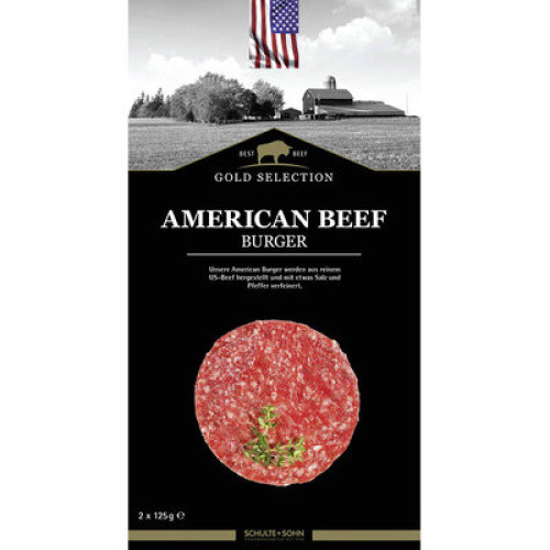 Gold Selection American Beef Burger TK 250g Gold Selection American Beef Burger TK 250g