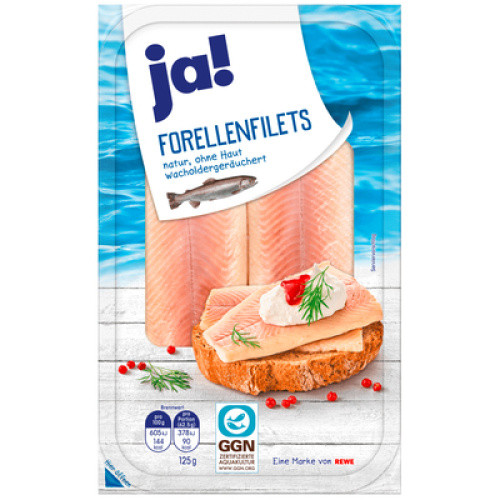 Forellenfilets frisch 125g Forellenfilets frisch 125g
