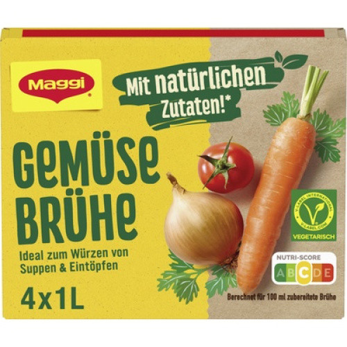 Maggi Gemüsebrühe Erg.4x1L Maggi Gemüsebrühe Erg.4x1L
