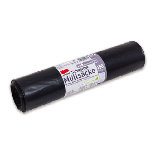 Müllsäcke extra grau 150L, 80my, 10 Stück Müllsäcke extra grau 150L, 80my, 10 Stück