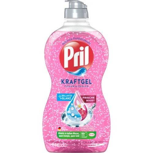 Pril Kraftgel Power & Perlen ´Granatapfel & Orangenblüte´ 450ml Pril Kraftgel Power & Perlen ´Granatapfel & Orangenblüte´ 450ml