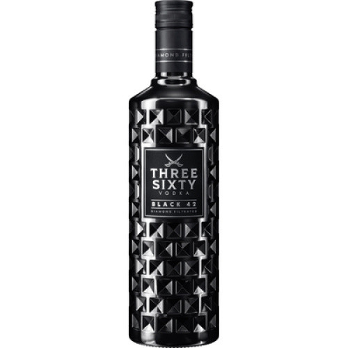Three Sixty Vodka Black 42 0,7L Three Sixty Vodka Black 42 0,7L