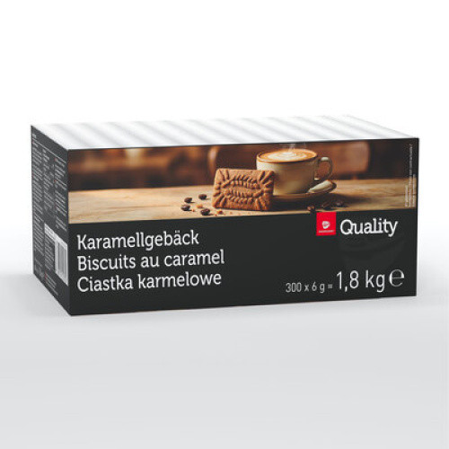 Karamellgebäck einzeln verpackt 300 Stück Karamellgebäck einzeln verpackt 300 Stück