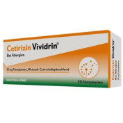CETIRIZIN Vividrin 10 mg Filmtabletten CETIRIZIN Vividrin 10 mg Filmtabletten
