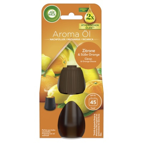 Air Wick Aroma-Öl Nachfüller Zitrone & Süße Orange 20ml Air Wick Aroma-Öl Nachfüller Zitrone & Süße Orange 20ml
