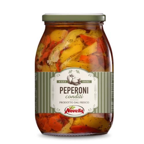 Novella Peperoni in Öl 935g Novella Peperoni in Öl 935g