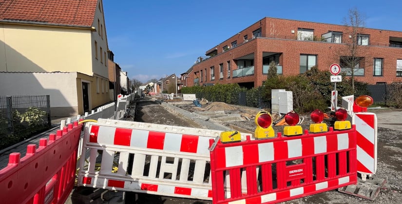 Asphaltierung wird erneuert