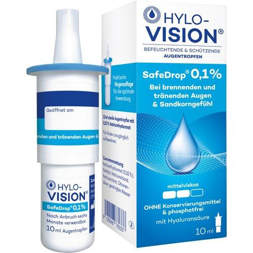 Hylo-Vision SafeDrop 0,1 % Augentropfen Hylo-Vision SafeDrop 0,1 % Augentropfen